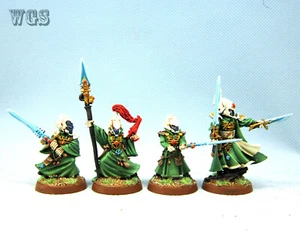 Warhammer 40K WGS Painted Eldar Farseer and Warlocks EL055 - Picture 1 of 5