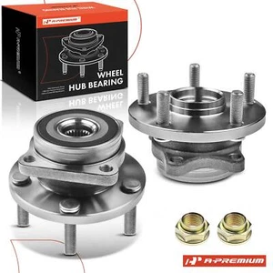 2Pcs Wheel Bearing+Hub Assembly for Subaru Impreza 04-14 Legacy Outback 15-20 - Picture 1 of 10