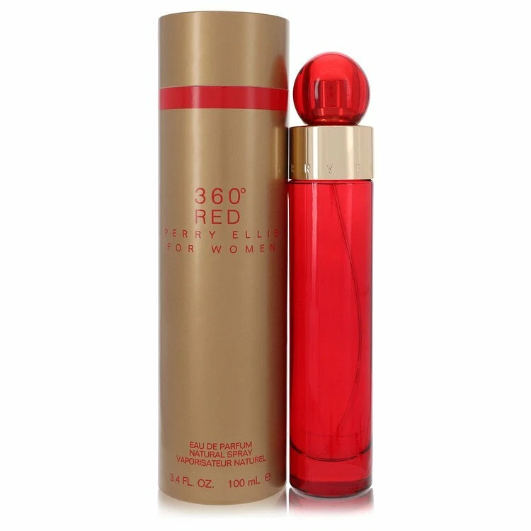 Perry Ellis 360 Red by Perry Ellis Eau De Parfum spray feminino 3,4 oz - Imagem 1 de 1