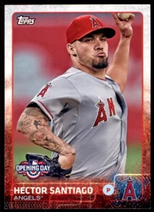 2015 Topps Opening Day Hector Santiago Los Angeles Angels #117 2100 - Picture 1 of 2