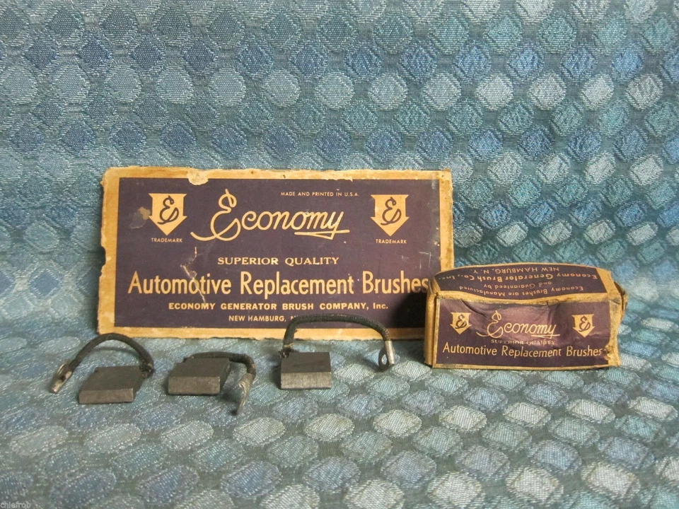 Juego de cepillos generador Mopar Nash Studebaker Packard Hupmobile 1933-39 34 35 36 37 Foto 1 de 1