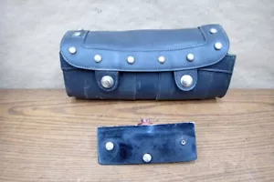 2003 YAMAHA V-STAR XVS650 FRONT FORK LUGGAGE STORAGE BAG W/ MOUNT - Picture 1 of 6
