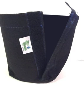 25pc 3 Gallon Bay Hydro Fabric Pots Quick Hook & Loop Fastener Trans-Planter $$ - Picture 1 of 7