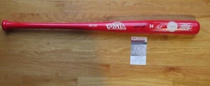 2022 DAVID ORTIZ signed Cooperstown Induction Baseball Bat BOSTON RED SOX JSA - Picture 1 of 9