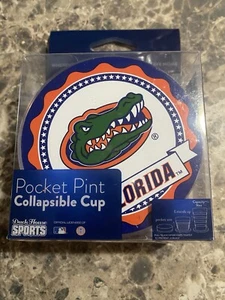 Florida Gators Pocket Pint Collapsible Cup Duck House Sports - Bild 1 von 7