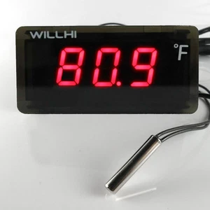 Digitales Thermometer Temperaturmessgerät Messsonde DC AC 36V 110V 220V -22F 572F - Bild 1 von 8