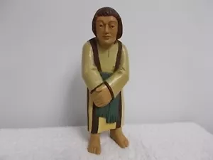 Estatuilla vintage hombre monje estatua de 8" de Alemania Occidental - Imagen 1 de 7