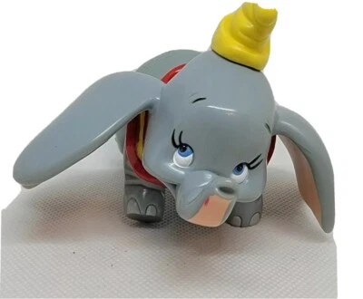 2001 Dumbo Elephant Raddle Toy Baby Vinyl Rubber Playmate Vintage - Image 1 of 4