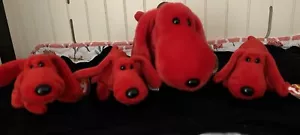 Ty 1996 Rare Retired @3 Red Rover Beanie Babies PVC. Includes Rover Buddy. - Picture 1 of 11