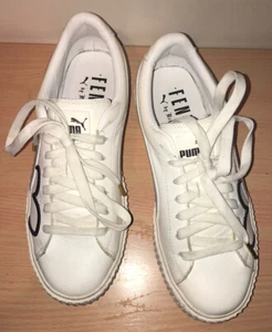 Zapatillas blancas Puma x Fenty Clara Lionel Creeper 366403-01 para mujer talla 10 - Imagen 1 de 9