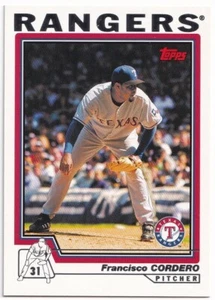 2004 Topps #227 Francisco Cordero Texas Rangers - Picture 1 of 2