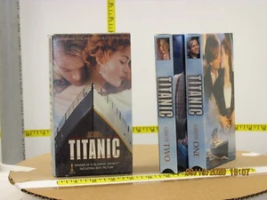Listing is for a VHS Tape of the movie Titanic (VHS, 1997, 2-Tape Set,) - Picture 1 of 5