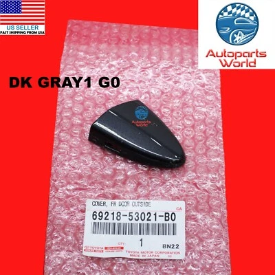 CUBIERTA MANIJA PUERTA EXTERIOR CONDUCTOR GRIS ORIGINAL LEXUS IS250 IS350 69218-53021-B0 Foto 1 de 2