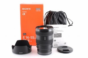 [Mint] SONY E 16-55mm F/2.8 G SEL1655G (for SONY E mount) w/Box