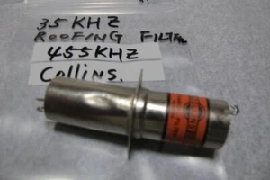 COLLINS ROOFING FILTER 455KHZ 35KHZ one item only From JAPAN Used item - Zdjęcie 1 z 3