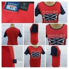 Vintage COOGI  Down Under Blue T Shirt Size L Red Star Flag Australia Rebel Rare