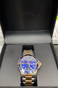 Movado Series 800 Blue Dial Men's Watch - Picture 1 of 7