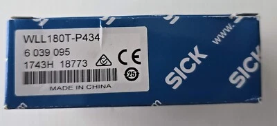 Sick WLL180T-P434 6039095 Sensor Optical FIber Amplifier NEW - Image 1 of 4