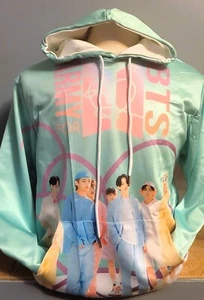 BTS Hoodie KPOP Green - Picture 1 of 4