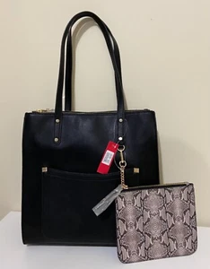 KELLY & KATIE WYNTA TOTE LARGE HANDBAG SHOPPING BAG + WALLET NWT - Picture 1 of 21
