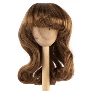 Ginger Brown Monique Synthetic Mohair Lizzy 10"-11" Doll Wig - Picture 1 of 4
