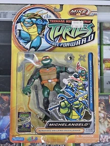 Teenage Mutant Ninja Turtles TMNT Michelangelo Fast Forward Actionfigur 2006 - Bild 1 von 14