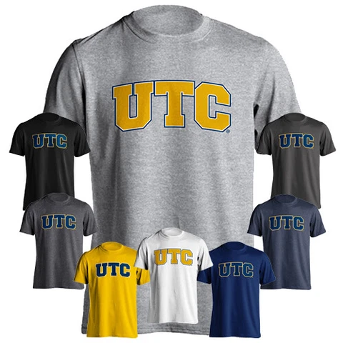 University of Tennessee at Chattanooga Mocs Block "UTC" Short Sleeve T-shirt Tee Cover