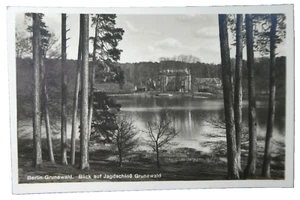 830 Berlin Grunewald Blick aufs Jagdschloss Grunewald 1935 Historische AK - Picture 1 of 2