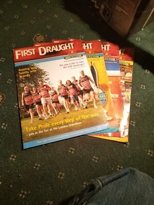 First Draught 4 Magazine Collection Fullers Fine Ale Club 2008-2009 - Picture 1 of 10
