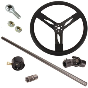 Speedway Motors Demo Derby Steering Column Kit, fits 72-78 Ford - Picture 1 of 10