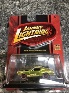 Johnny Lightning 1968 SHELBY GT-500 YELLOW/CHROME Limited 1:64 Scale ITEM#52409 - Picture 1 of 5