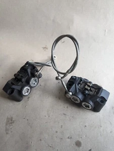 06 07 2006 2007 Yamaha YZF R6 R6r Front Brake Calipers Set Pair OEM #162 - Picture 1 of 5