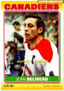 OPC O-PEE-CHE 2012 JEAN BELIVEAU NHL MONTREAL CANADIENS LEGEND MINT STICKER #S58 - Bild 1 von 2