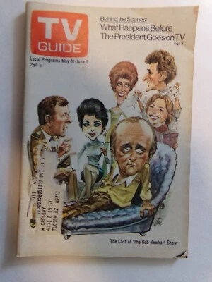 TV GUIDE 1975 May 31-June 6 The Bob Newhart Show Cast Tucson Arizona  Magazine - Image 1 of 2