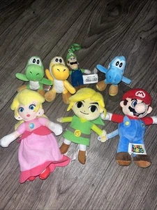 Nintendo Plush Lot toy doll The Legend Zelda The Wind Waker Mario Yoshi Keychain - Picture 1 of 12