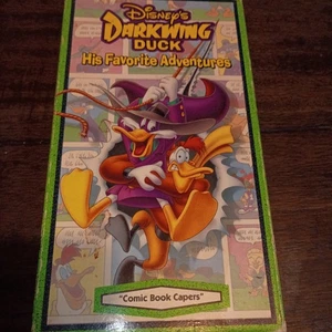 Disneys Darkwing Duck - Comic Book Capers (VHS, 1993) - Imagen 1 de 3