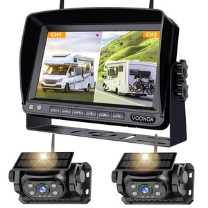 2 Magnetic Wireless Backup with 7'' HD 1080P DVR Monitor System, 15000mAh Rec... - Bild 1 von 9