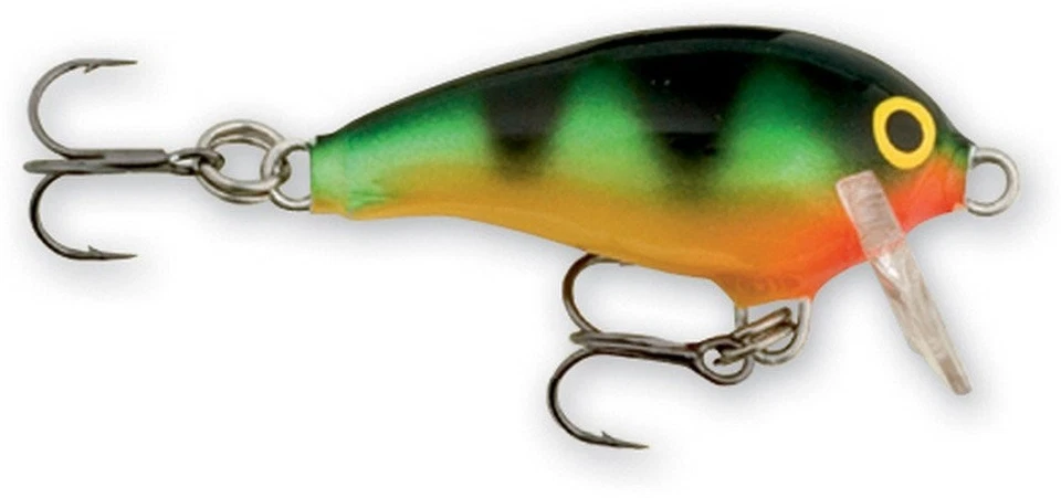 Rapala Mfr03p Mini Fat Rap Perch Crankbait Sz 03 Casting Fishing Lure