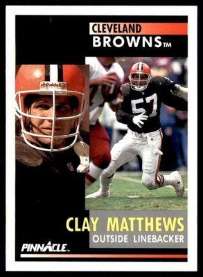 1991 Score - Clay Matthews #19 - Image 1 of 2