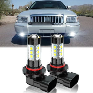 2x 9145 9140 LED Fog Light Bulbs for Mercury Grand Marquis 2006-2011 6000K White - Picture 1 of 11