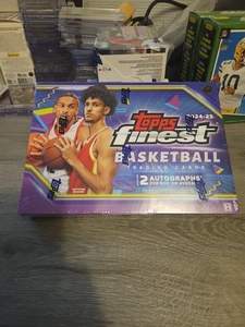 ๐ 2024-25 TOPPS FINEST BASKETBALL FACTORY SEALED HOBBY BOX! 2 Autos per box ๐ - Picture 1 of 2