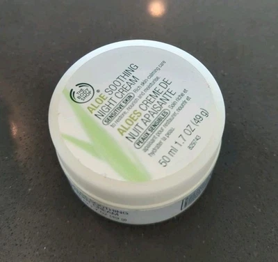 Crema de Noche Calmante Aloe The Body Shop 50 ml Piel Sensible NOS Foto 1 de 4