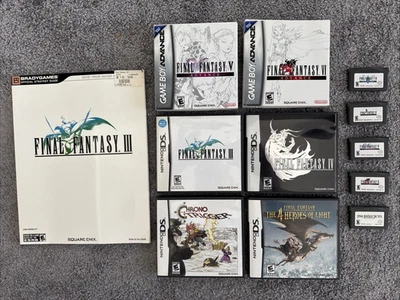 Gran Lote Final Fantasy GBA/DS - 9 Juegos - Tactics III IV V VI Chrono Trigger CIB - Imagen 1 de 4