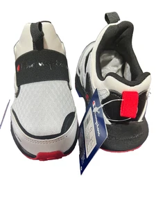 New Youth Champion GAMENESS white/ black/scarlet SHOES SIZE 10 - Picture 1 of 6