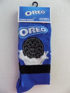 Oreo Crew Calzini Uomo 1 Paio Scarpa Taglia 6 - 12 Multicolore NOS con Etichetta - Foto 1 di 2