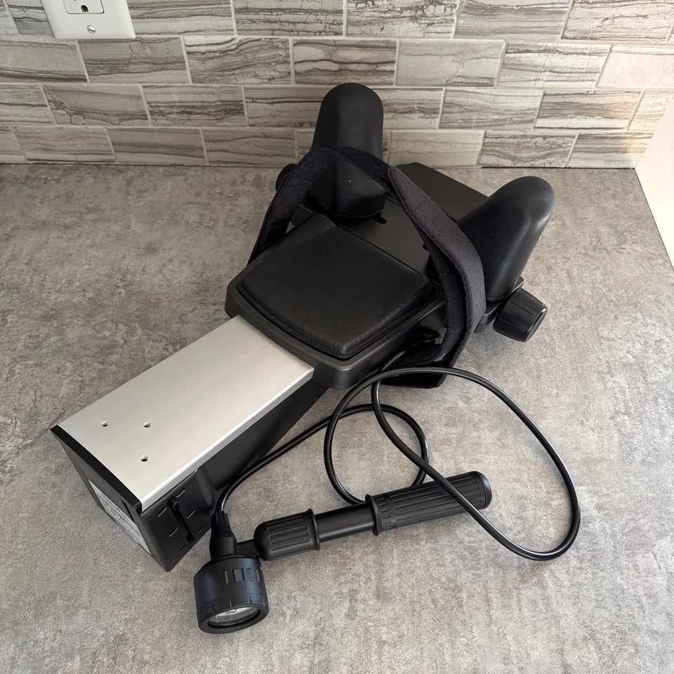 Dispositivo de tracción cervical Saunder con estuche de transporte, manual y bomba Foto 1 de 4