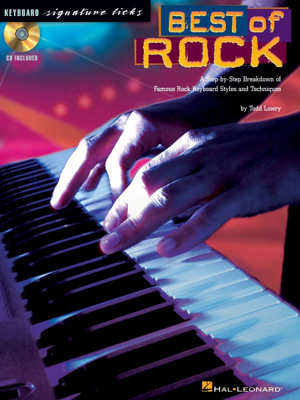 Best of Rock for Keyboard Signature Licks Learn Play Piano Lessons Music Book CD - Image 1 of 1