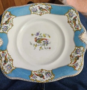TOSCANO INGLESE FINE BONE CHINA PIATTO PAVONE BCM/Toscano 9/5/8 - Foto 1 di 24