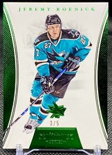 Jeremy Roenick 2012-13 Panini Dominion Hockey 3/5 Emerald #42 San Jose Sharks
