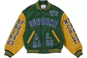 Supreme Praises Varsity Jacket Green xxl - Picture 1 of 5